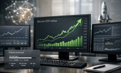 Bitcoin ETF Inflows Hit $457M as Institutions Reposition, DeepSnitch AI Rises 92%