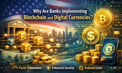 Why are banks implementing blockchain and digital currencies?