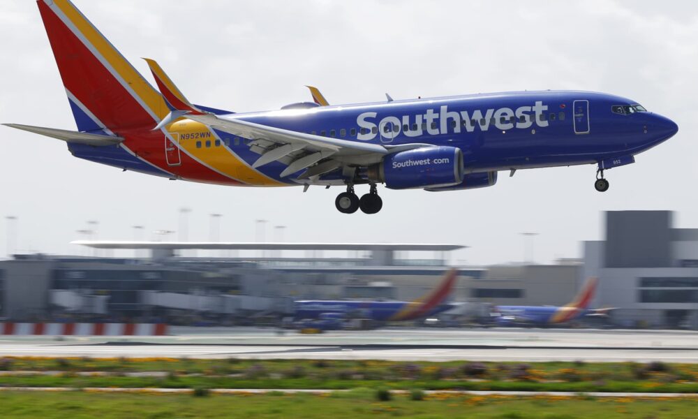 Southwest stock is up more than any other U.S. airline in 2025