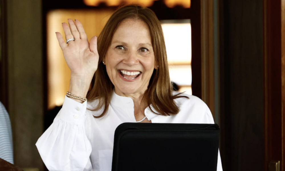 GM's record stock performance beats Tesla, Ford in 2025