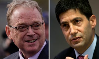 Kevin Warsh moves ahead in Fed chief race on Kalshi after Hassett pushback