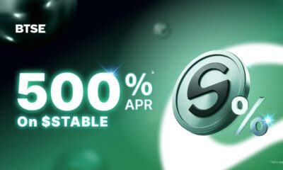 BTSE Unveils Stable Staking: A Major Initiative Offering Up to 500% APR