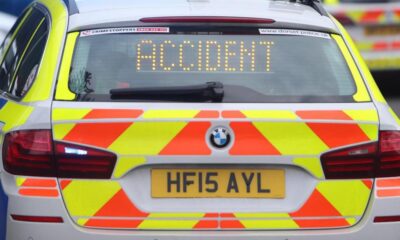 Major York road partially blocked with queuing traffic after crash