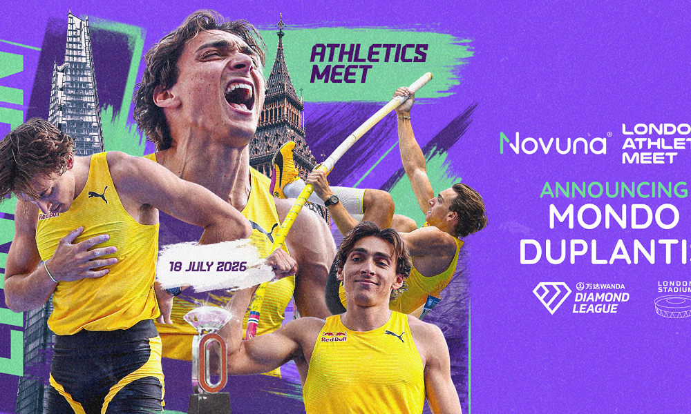 MONDO MANIA SPARKS 1,150% SURGE IN NOVUNA LONDON ATHLETICS MEET TICKET SALES