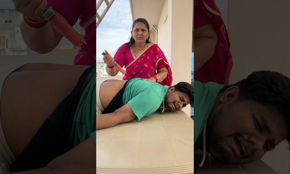 Injecting 😱🤫🤣 #mrteju #shorts #comedy #entertainment