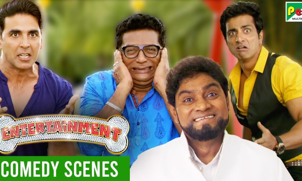 Akshay Kumar - Johnny Lever - Back To Back Comedy Scenes | Entertainment | Sonu Sood, Tamannaah