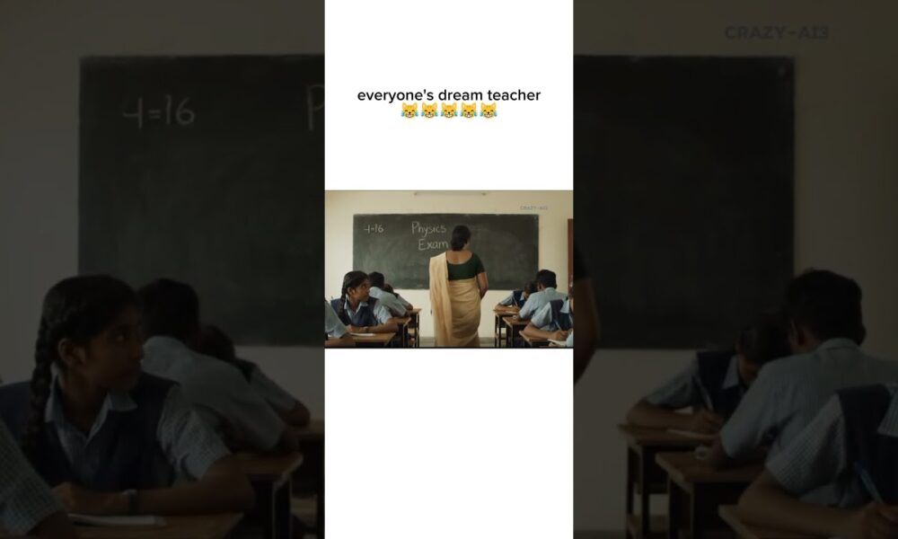 everyone's dream teacher 😂 subscribe for more❤  like🪄 #entertainment #fun #viral #shorts #trending