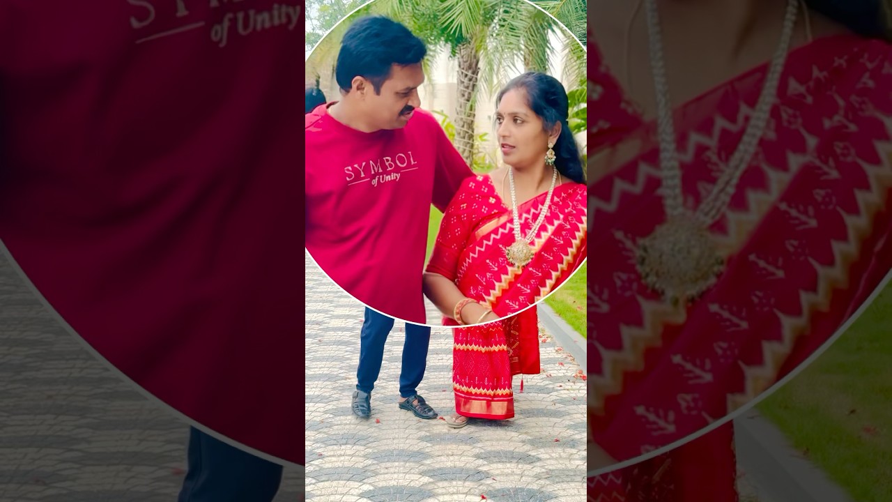 Over acting husband... Intelligent  wife...do not miss the ending twist...#comedy #funnyvideo