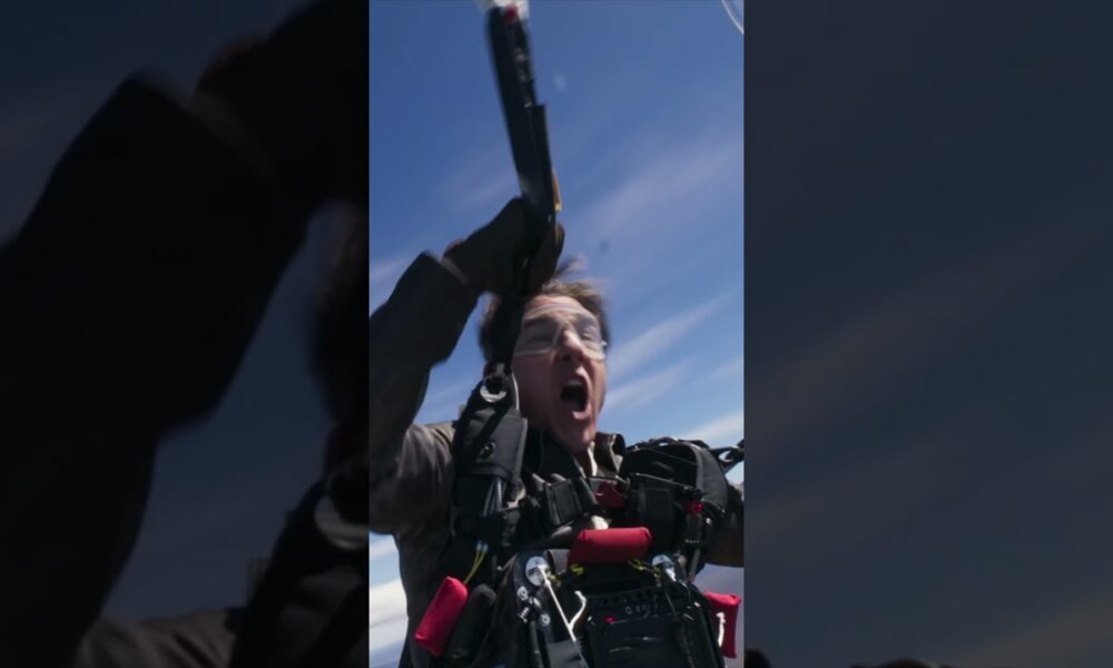 Tom Cruise risking his life for our entertainment. #MissionImpossible