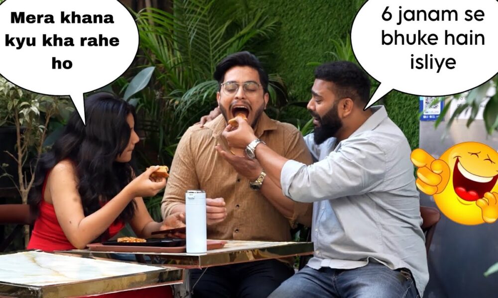 Food Snatching Prank latest | Khana Chori Prank | pranks in INDIA | Ans Entertainment 2025