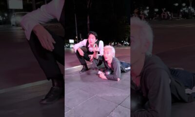 Homeless… But suddenly became famous? [THE GREAT HERO] #thegreathero #funnyshorts #entertainment