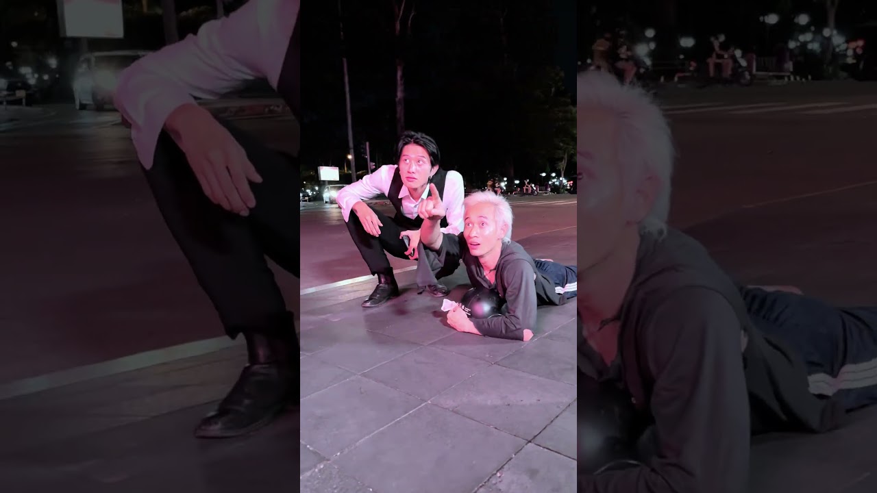 Homeless… But suddenly became famous? [THE GREAT HERO] #thegreathero #funnyshorts #entertainment