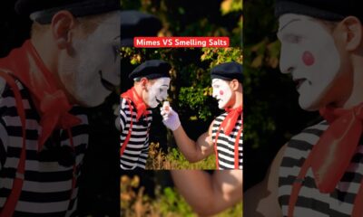 Smelling Salts Destroyed These Mimes… #shorts #funny #entertainment