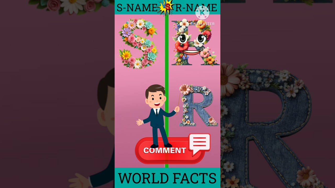 A-NAME 🆚 R-NAME HOW TO WIN 🏆#shortsfeed #ytshorts #entertainment #facts #compilation #viralvideo