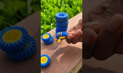 eraser tyre to make clay #shorta #experiment #entertainment