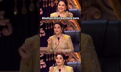 Madhuri Dixit ka chota beta ☺️#dancedeewane #madhuridikshit #Maabeta#comedy #entertainment