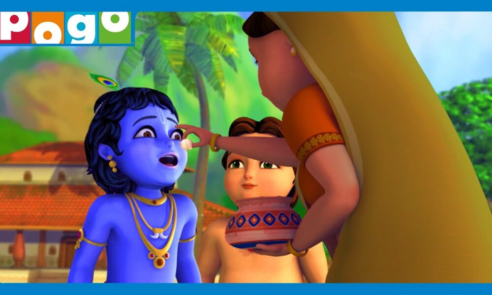 Little Krishna 🪈| Sweet Mission with Krishna!😆| Kids Entertainment | Kids Stories | @PogoChannel