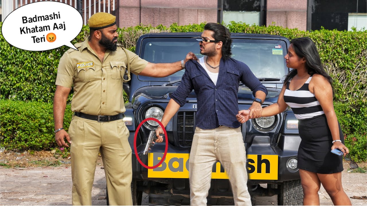 Badmashi Pr@nk on Police🔥 Zia Kamal ft. @ANSEntertainment0