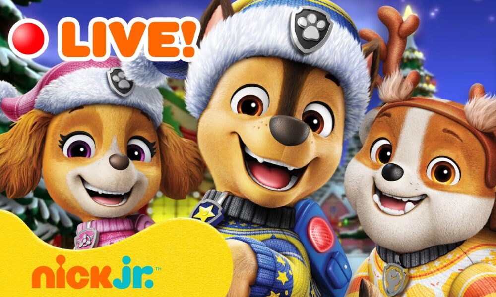 🔴 LIVE: Happy Holidays From PAW Patrol! 🎄🎁 | Nick Jr.