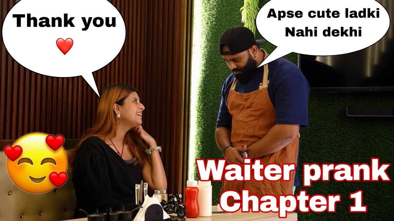 Waiter Prank on Girl ( Chapter 1) | Prank Gone Wrong | ANS Entertainment 2025