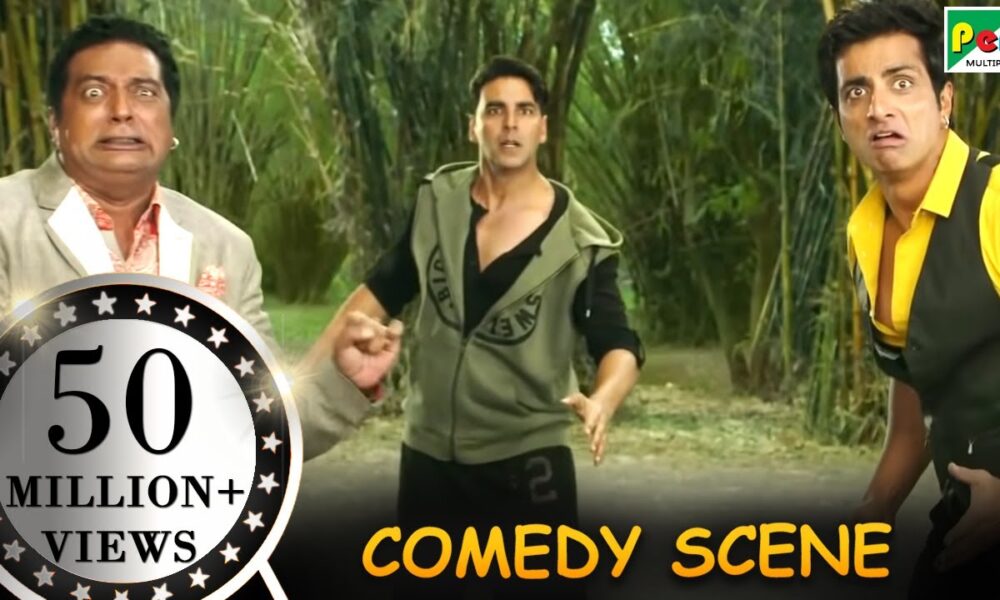 Dogs Fighting With Prakash Raj & Sonu Sood- Comedy Scenes | Entertainment | Hindi Film