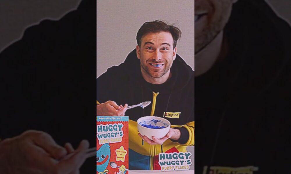 All new Huggy Wuggy Cereal!