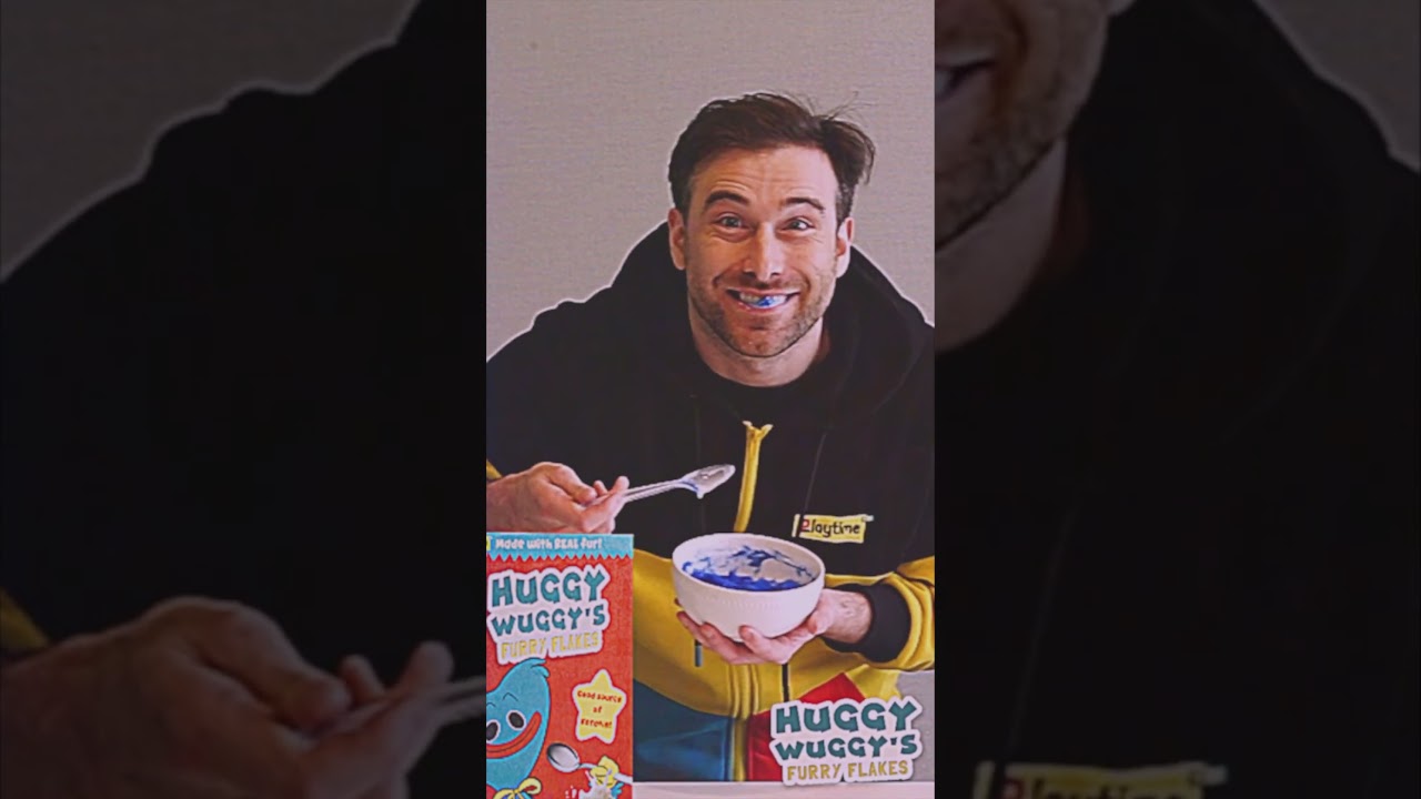 All new Huggy Wuggy Cereal!