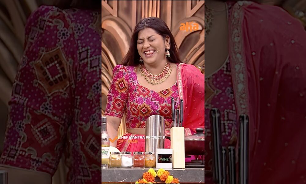 Veg manchuria enti boggu laaga undi 🥲!#ChefMantraProjectK Episode 4 premieres on March 27 at 7PM