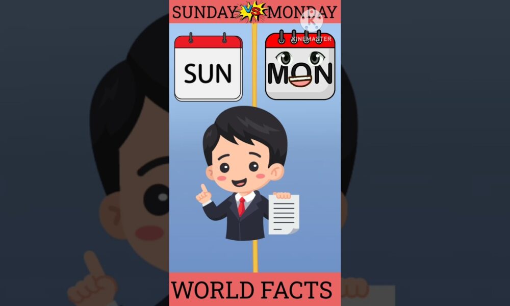 SUNDAY 🆚 MONDAY HOW TO WIN 🏆#shortsfeed #facts #entertainment #ytshorts #compilation #viralvideo