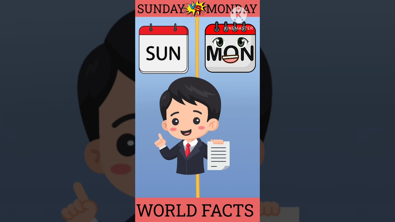 SUNDAY 🆚 MONDAY HOW TO WIN 🏆#shortsfeed #facts #entertainment #ytshorts #compilation #viralvideo