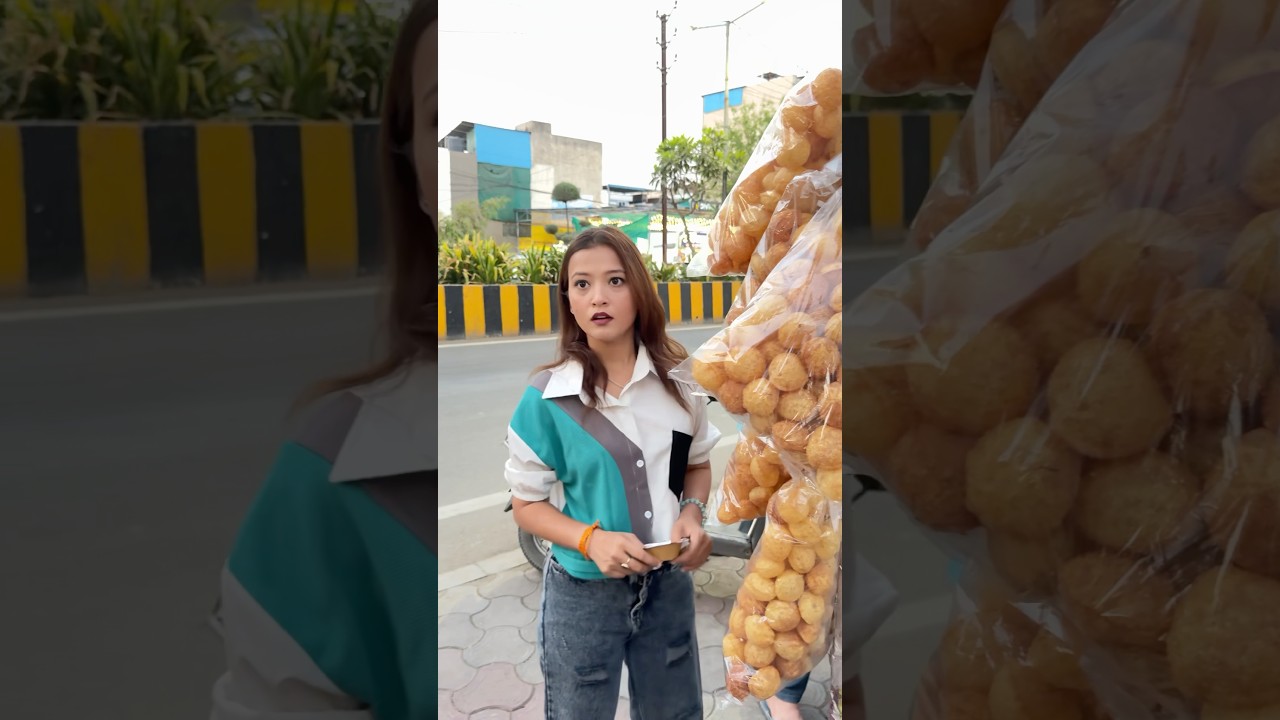 Paani puri me kya thaa 😂😂 #comedy #funny #panipuri