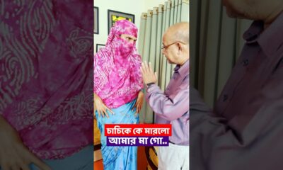 চাচির গায়ে কে হাত দিলো আমার মা গো | Family Entertainment bd | Bangla Funny Video | চান্দা ভাই চাচি