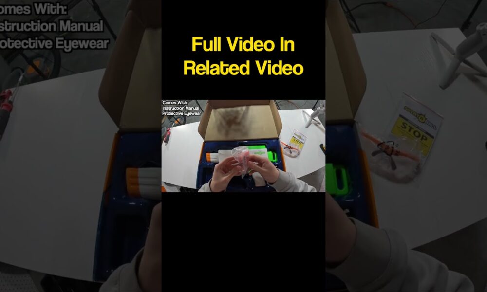 Unboxing The SplatRBall SRB375 Gel Blaster #shorts #entertainment #gelblasters