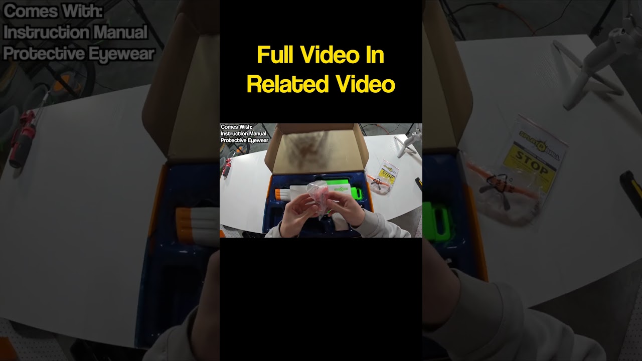 Unboxing The SplatRBall SRB375 Gel Blaster #shorts #entertainment #gelblasters