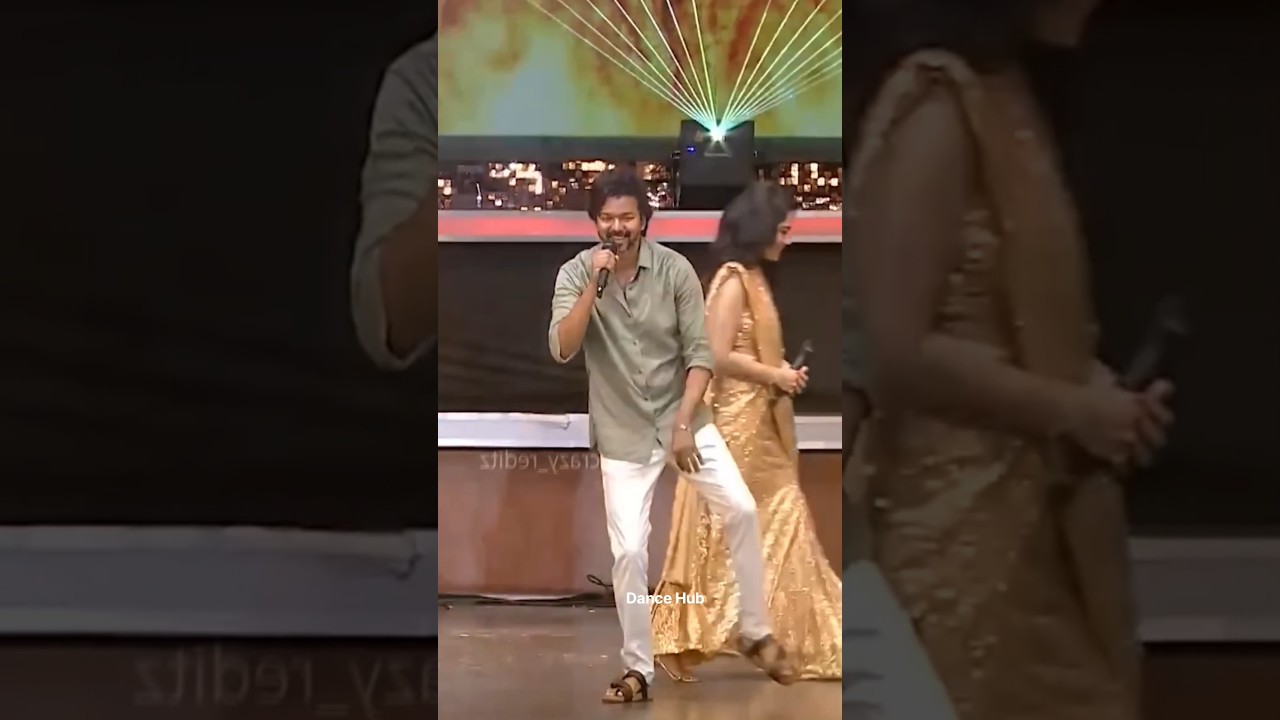 Vijay cool dance #entertainment #song #telugusongs #arrahman #dance #varisulatestupdate #coversong