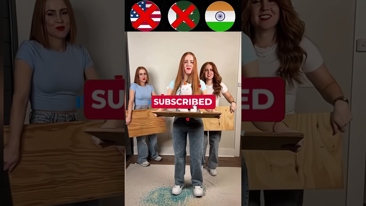 Who Win Challenge 🤯~mini woodworking art skill /wood/ handcrafts/#shorts #entertainment