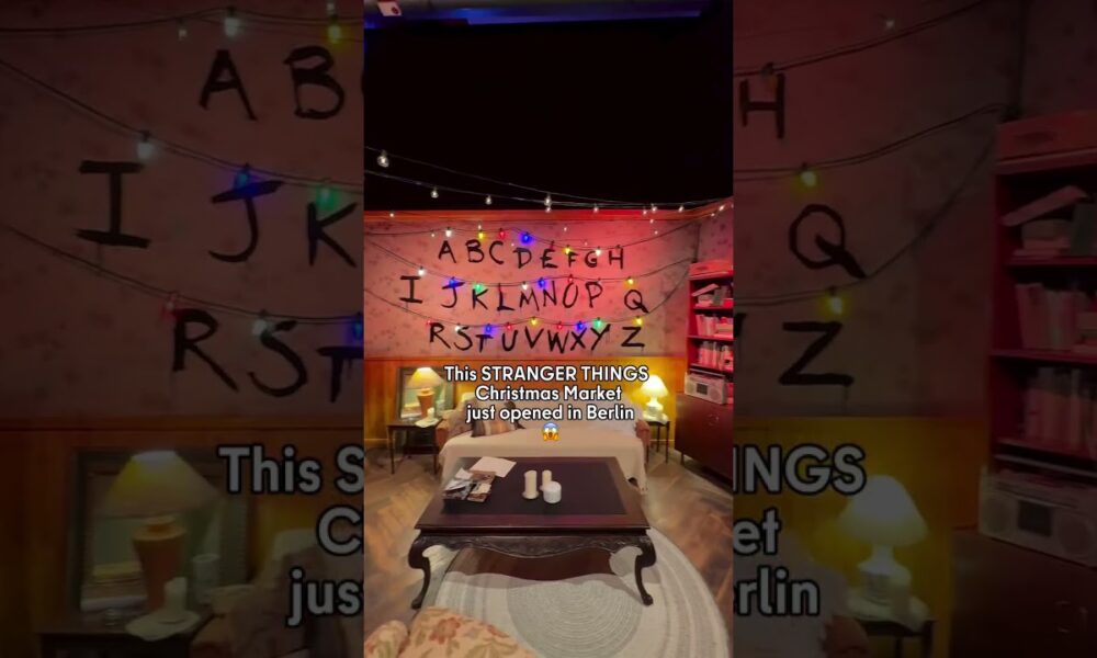 Stranger Things #berlin #germany #netflix #strangerthings #fun #entertainment #event #travel #shorts