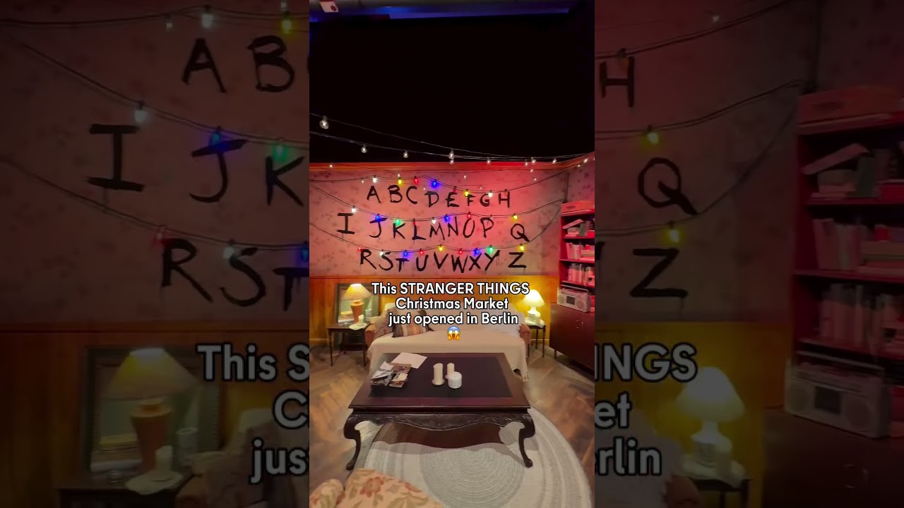 Stranger Things #berlin #germany #netflix #strangerthings #fun #entertainment #event #travel #shorts
