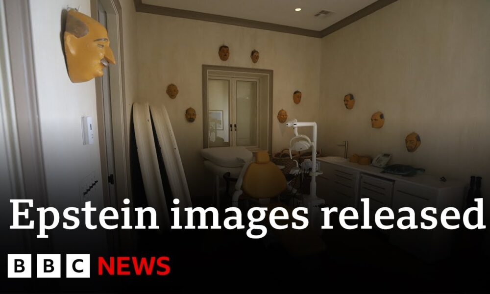 New images of Jeffrey Epstein’s private island home released | BBC News