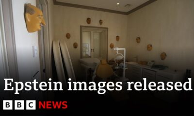 New images of Jeffrey Epstein’s private island home released | BBC News