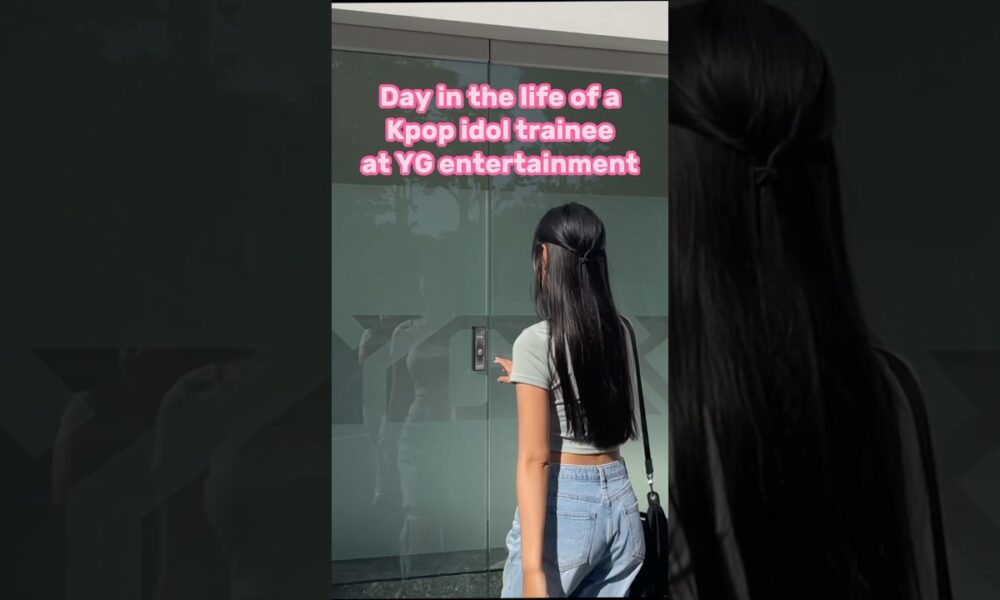 kpop idol trainee at YG Entertainment