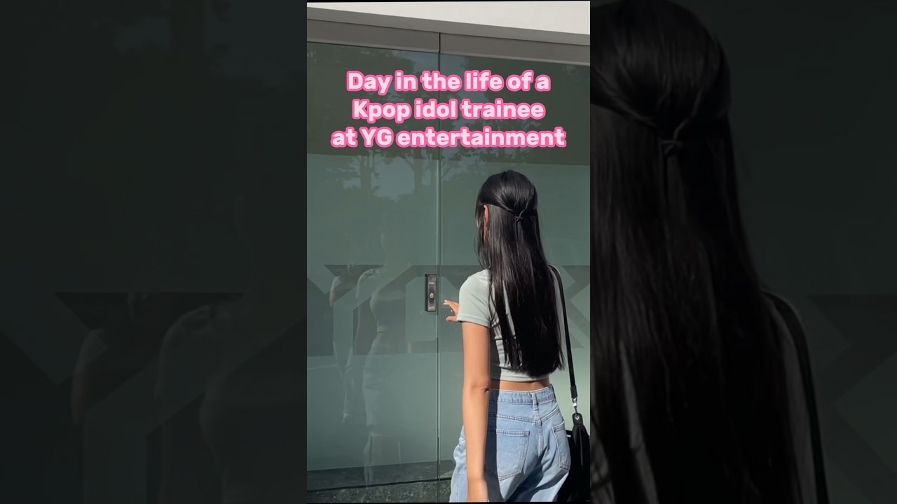 kpop idol trainee at YG Entertainment