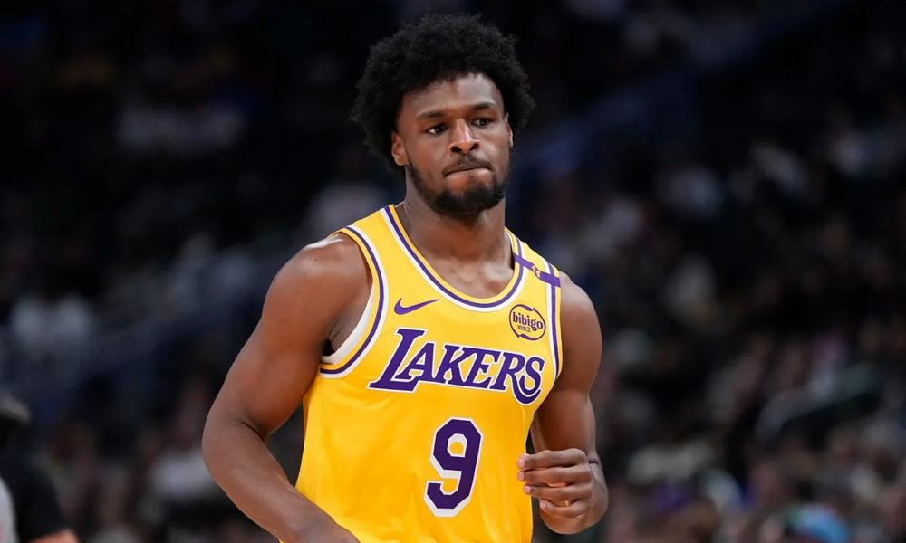 NBA fans react to Bronny James' viral mistake in Lakers-Celtics game