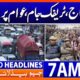 Chilghoza Association protests against Customs officials  | Headlines Geo News 7 AM (6th Dec 2025)
