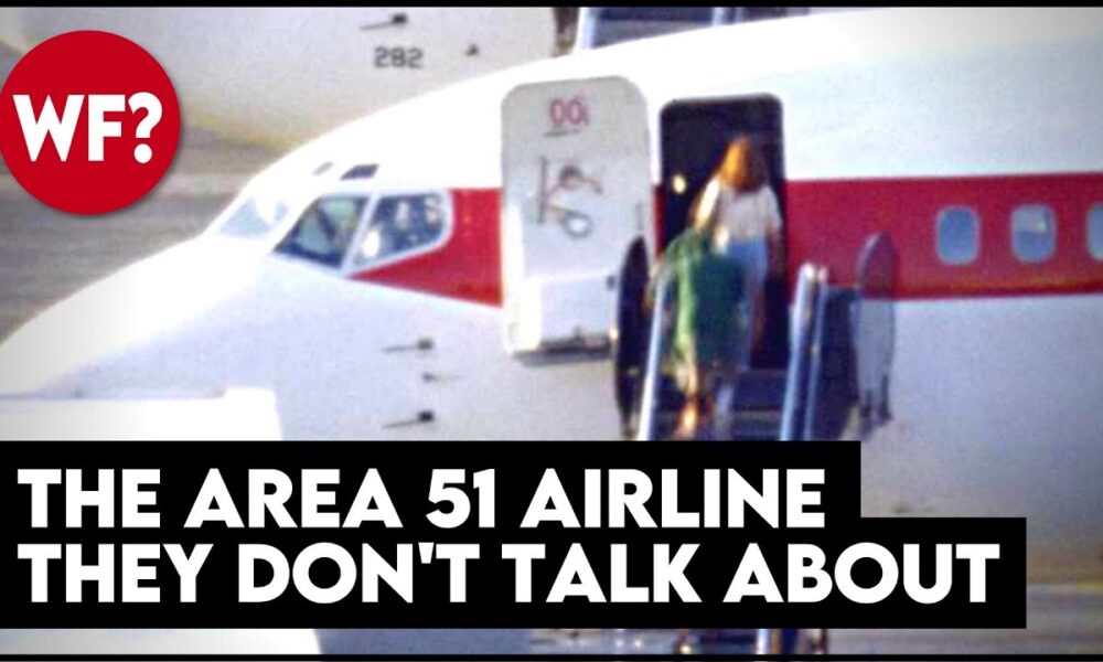 Area 51 Airline? | JANET: The Secret Government Airline That Doesn't Exist
