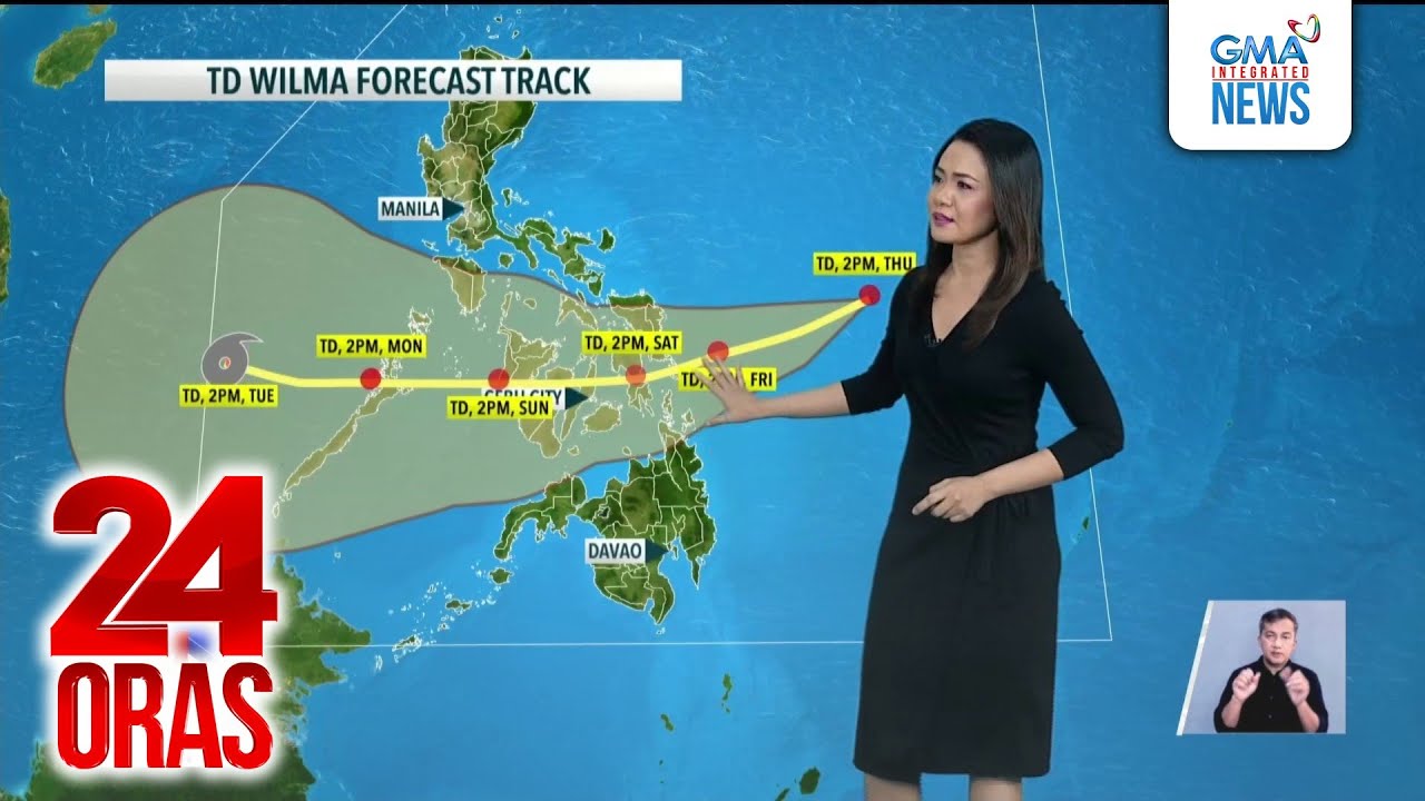 Bagyong Wilma, nagbabadyang mag-landfall simula bukas | 24 Oras