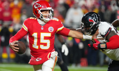 Patrick Mahomes' knee sets off alarms, but fans believe it is part of his plan for the losses