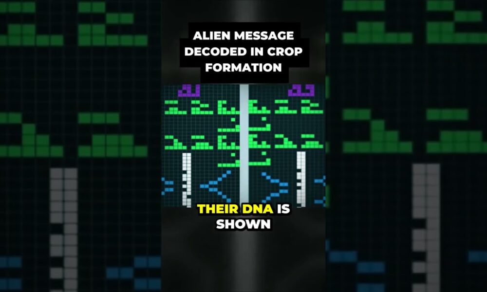 Uncovering the Insane Crop Formation Message from Space!