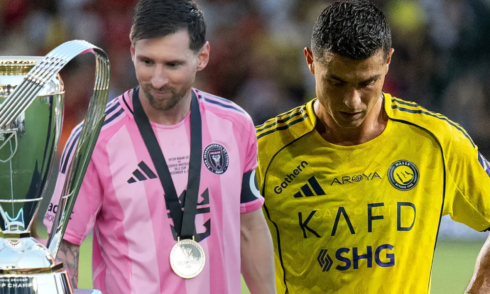 Messi shows Cristiano Ronaldo how to be a champion and makes it clear once again who the GOAT is