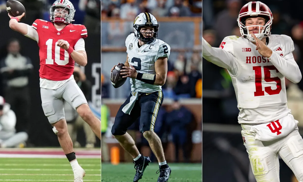 The final four defined for the Heisman Trophy; Pavia, Mendoza, Sayin, and Love
